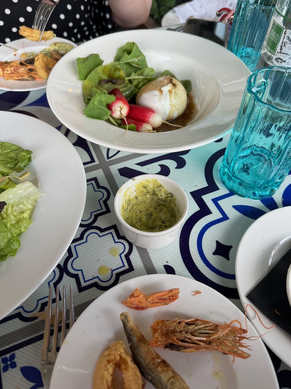 Mardi's burrata salad