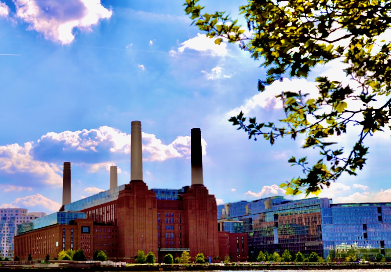 Battersea from across the Thames
