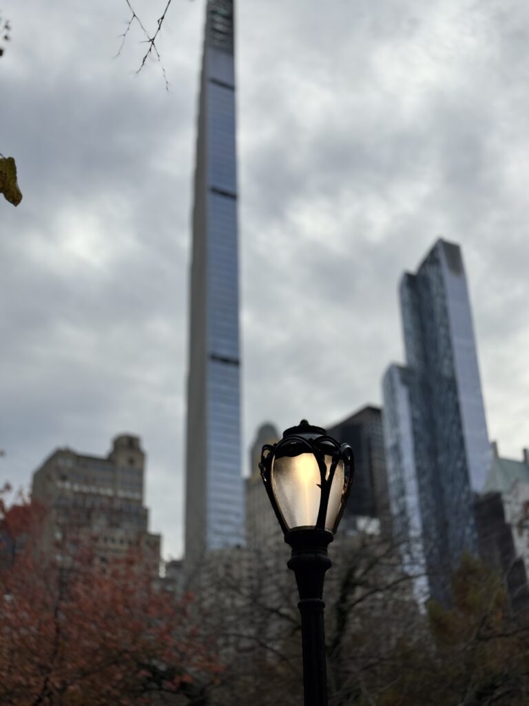 The pencil skyscraper, a thin tall building