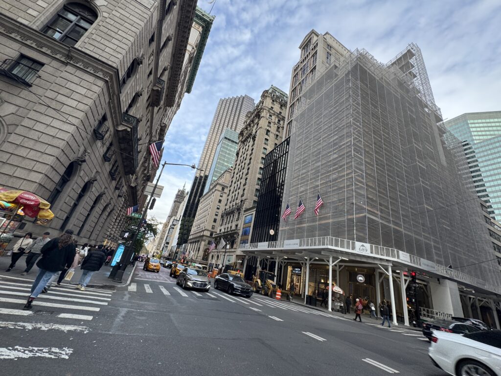 Buildings along 5th Avenue. 