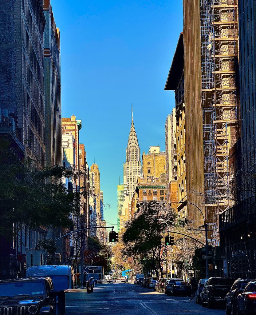 The iconic Chrysler building. See blog for description of building