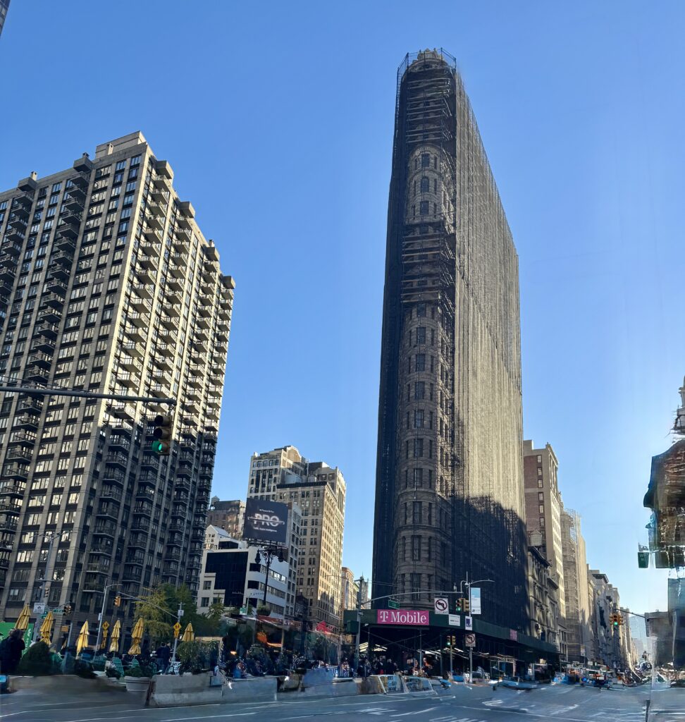The flatiron building, see blog for description