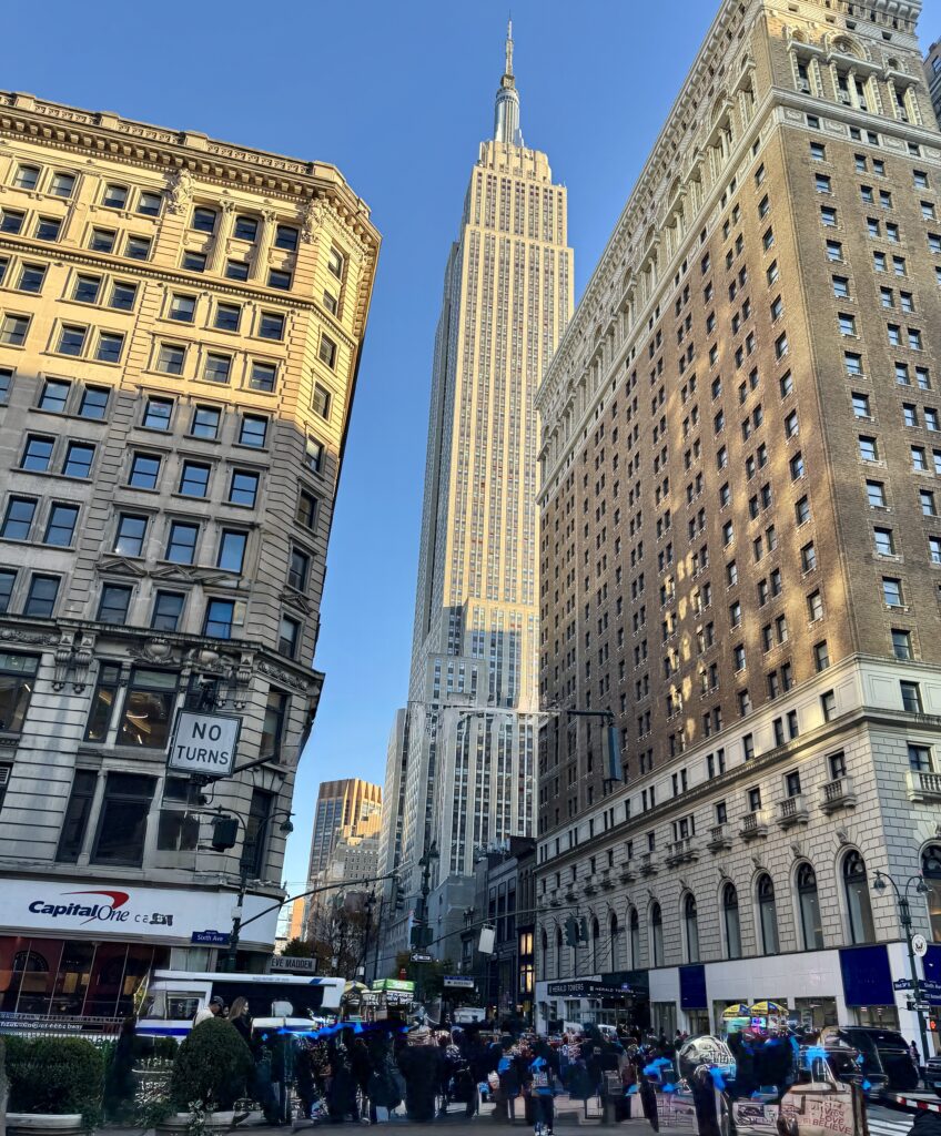 Empire State Building, see blog for description